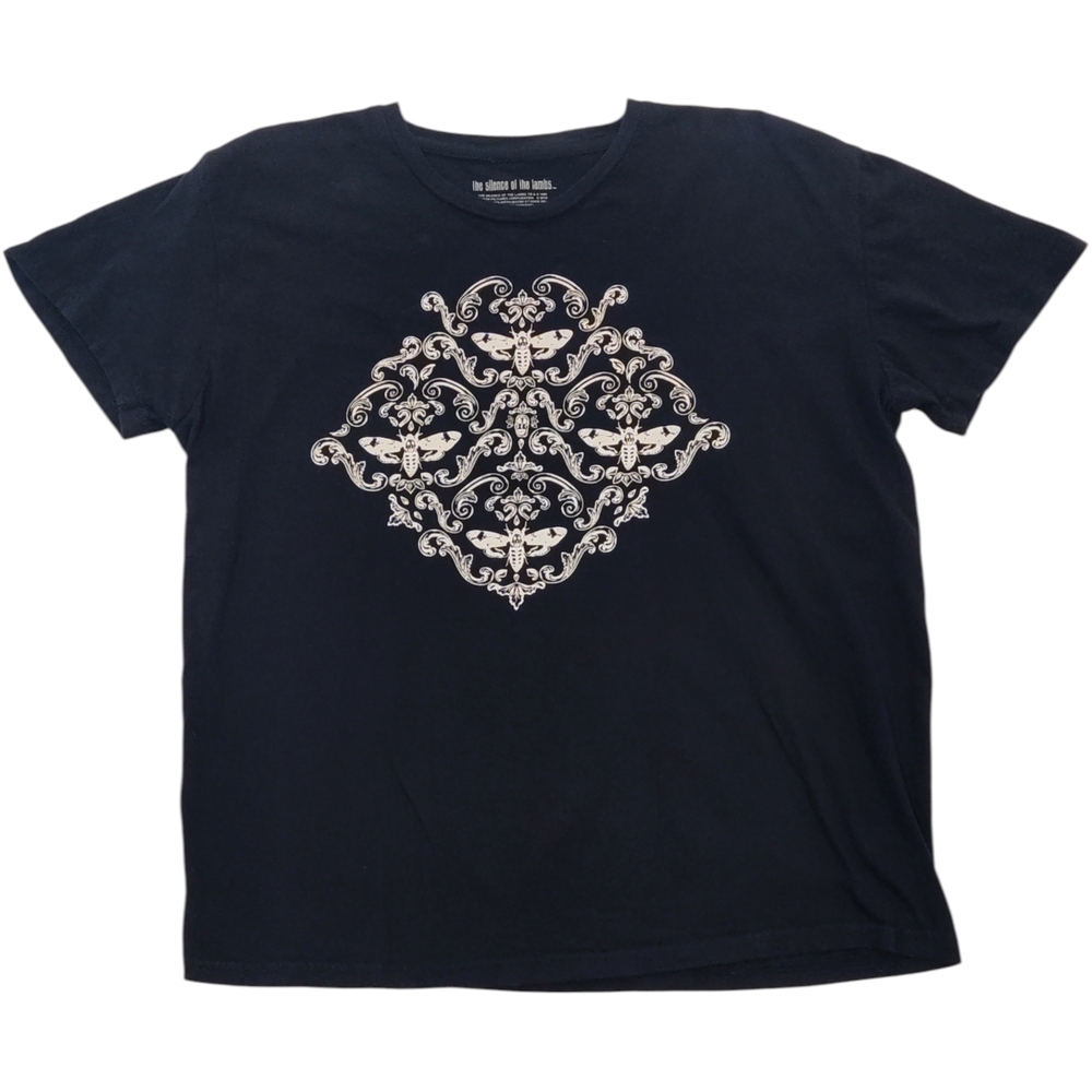 Silence Of The Lambs T Shirt Women's Size Large Horror Movie Tee Black